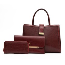Simple Fashion Women Designer Shoulder Bag High Quality Leather Handbag Multifun - £52.23 GBP