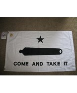 3x5 Come &amp; Take It Gonzales Flag Cotton Flag Embroidered Sewn Includes C... - $68.88