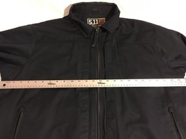 Mens 5.11 Tactical Series Long Sleeve Cotton Blend Xlarge Zip Up Winter Coat - £41.17 GBP