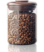 900ml Glass Coffee Jar w/ Pop-Top, CO2 Valve, Airtight Storage Canister,... - $405.79 MXN