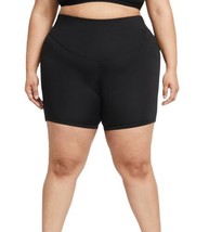 Nike Womens One Rainbow Ladder Bike Shorts Size 3X Color Black/White - $49.50