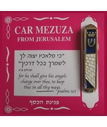 Jerusalem Western wall car mezuza mezuzah and travel bless from Israel F... - £9.04 GBP