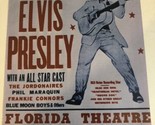 Elvis Presley Vintage Magazine Pinup Elvis Mini Concert Poster - $3.95