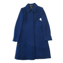 NWT J.Crew New Lady Day TopCoat Mediterranean Navy Italian Doublecloth Wool 2 - $198.00