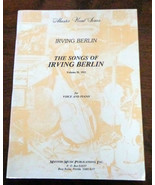 The Songs of Irving Berlin Vol II: 1991 for Voice and Piano - $38.07 MXN