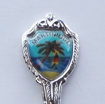 Collector Souvenir Spoon Martinique Palm Tree Sailboat Beach France - £8.11 GBP