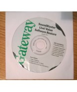 Gateway SoundBlaster Live! Value Software Restore version R11 7509996 - $74.04 MXN