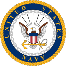 US Navy Logo Edible Cake Topper Decoration - £10.15 GBP