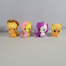 My Little Pony Lot Rarity Unicorn Fluttershy Cutie Mark Crew Applejack 2018 - £10.20 GBP