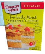Tropical Temptation Duncan Hines Perfectly Moist Pineapple Supreme Cake Mix - £12.44 GBP