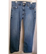 Levi Signature Relaxed Denim Jeans Distressed Crotch &amp; Pockets 36 X 34 - $10.85 CAD