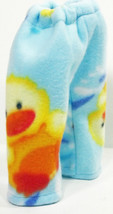 (I20B35) Clothes American Handmade Blue Yellow Duck Pants 18&quot; Girl Boy D... - £7.85 GBP