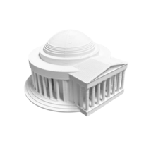 Thomas Jefferson Memorial Statue – Washington D.C. Historical Landmark S... - $19.99