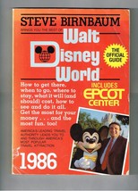 1986 Steve Birnbaum Walt Disney World  the Official Guide book Rare DISN... - $97.52