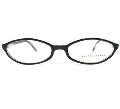 Ralph Lauren Petite Eyeglasses Frames RL6011 5011 Black Clear Oval 51-16... - $46.54