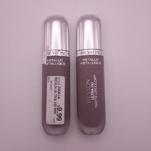 Lot Of 2 Revlon Metallic Ultra Hd Matte Lip Color 720 Hd Luster Shelf Pulls - $8.90