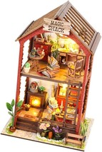 NEW DIY Dollhouse Miniature Kit Wooden Dollhouse, 3D Magic Shack Model - £22.57 GBP