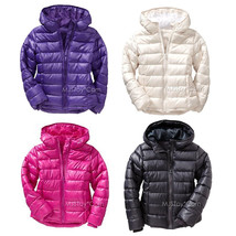 NWT Old Navy Girl Frost Free Warm Winter Puffer Jacket Cozy Water Resistant Coat - £39.90 GBP+