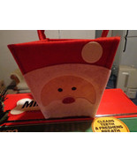 Handmade Red Mini-Felt Santa Gift Bag - $0.50