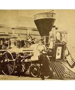 1961 The Nashville Lincoln&#39;s Funeral Train Railroad Print Card Antique DWO5 - $34.56 CAD