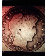 ½ Half Dollar Barber 90% Silver U.S Coin 1913 S San Francisco Mint 50C K... - £41.47 GBP
