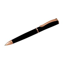 Monteverde MV29865 Impressa, Ballpoint Pen, Black w/Rose Gold Trim - $45.00