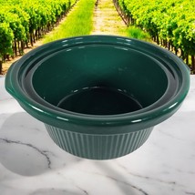 Rival 3355 Crock Pot Slow Cooker Replacement Stoneware Green Insert Grapes - $23.41
