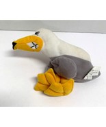 Meanies 1997 Bird Series 1 Peter Gotta Peagull Bean Bag Plush Stuffed Do... - £4.68 GBP