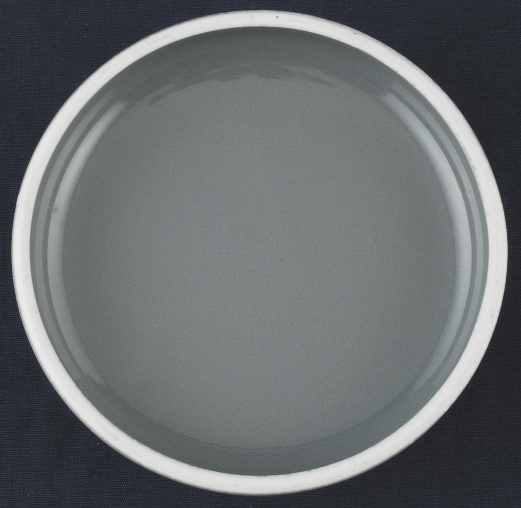 Lid Plain Round Gray Ceramic Cap Orphan Lid Item image 2