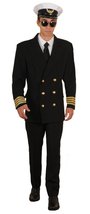 Deluxe Retro Airline Pilot Theatrical Quality Costume, Large Blue - £167.90 GBP+