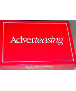 Vintage 1988 Adverteasing Card Board Game Ideal Cadaco Complete FREE SHI... - £11.71 GBP