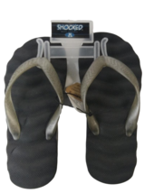 Shocked Boys Sandals ZTB-1003/A Black/Gray - Medium 12-13 - £6.96 GBP