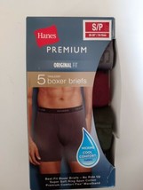 Men’s Hanes Boxer Briefs Wicking Tagless Underwear 4 Pack Size Small 28-30 NEW - £10.34 GBP