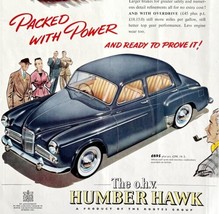 Humber Limited Hawk Cat 1955 Advertisement Automobilia UK Import DWII4 - £31.31 GBP