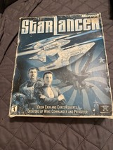 Vintage Microsoft Star Lancer PC Game Box In Bad Condition - $7.00
