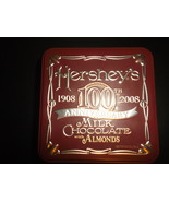 Herhsey&#39;s milk Chocolate with Almonds 2008 Anniversary Tin - £9.08 GBP