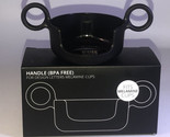 Design Letters Black Handle For Melamine Kids Drinking Glasses &amp; Cups-Ne... - $18.69