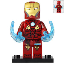 Iron Man Mk 11 Marvel Superhero Custom Printed Lego Compatible Minifigure Bricks - £2.40 GBP