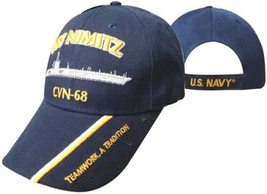 Trade Winds USS Nimitz CVN-68 US Navy Ship HAT Officially Licensed Baseball Cap - £9.63 GBP