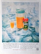 Tang for breakfast taste good and cold icicles-1961 Vintage Print Ad - €8,44 EUR