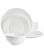 Ultra Swanton Arch 12 Piece Break-Resistant Opal Glass Dinnerware Set in... - $1,142.86 MXN