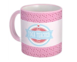 Best YOGA TEACHER Ever : Gift Mug Cute Christmas Birthday Vintage Retro - £12.74 GBP