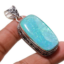Australian Triplet Opal Vintage Style Gemstone Pendant Jewelry 2.20&quot; SA 2432 - £4.71 GBP