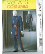 McCALL&#39;S 4745 CIVIL WAR UNIFORM COAT TROUSERS MEN&#39;S SM MED LG New - $106.68 CAD