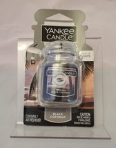 Yankee Candle Ultimate Car Jar Odor Neutralizing Air Freshener (Black Coconut) - £6.25 GBP