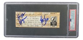 Casco Hogan Ric Flair Firmado 1994 Wcw Halloween Havoc Ticket PSA/DNA 4 Auto 10 - £1,012.87 GBP