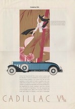 1931 Cadillac V16 Fleetwood Roadster &quot;La Costumbre Tiene Mucho...&quot; Anuncio... - £23.93 GBP