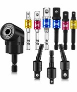 10 Pcs Drill Bit Sockets Adapter Extension Set Including Power Drill Ada... - $61.64 CAD