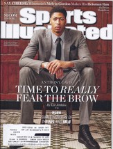 New Orleans Pelicans&#39; ANTHONY DAVIS  in Sports Illustrated DEC 2014 - £4.70 GBP