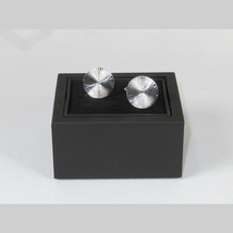Mens Cufflinks by Vitorofolo Use for French Cuff Shirt V29-8 Silver Plated image 2